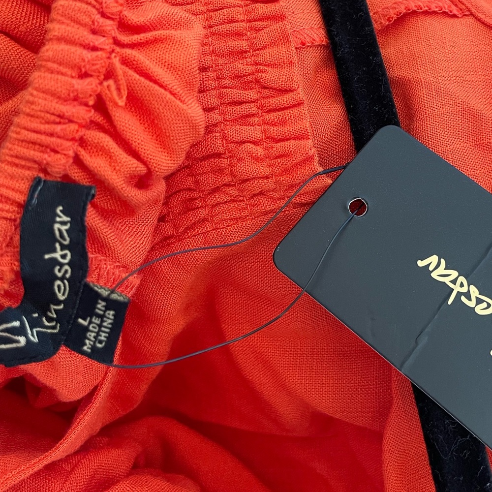 Orange Romper